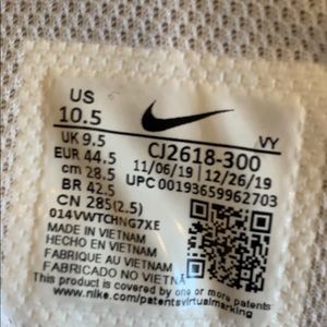 Nike, green and white.